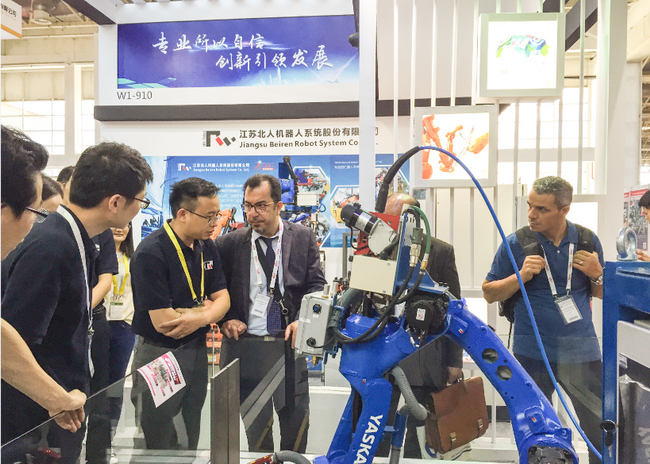 Jiangsu Beiren unveiled at the Beijing Essen Welding and Cutting Exhibition Jiangsu Beiren unveiled at the Beijing Essen Welding and Cutting Exhibition