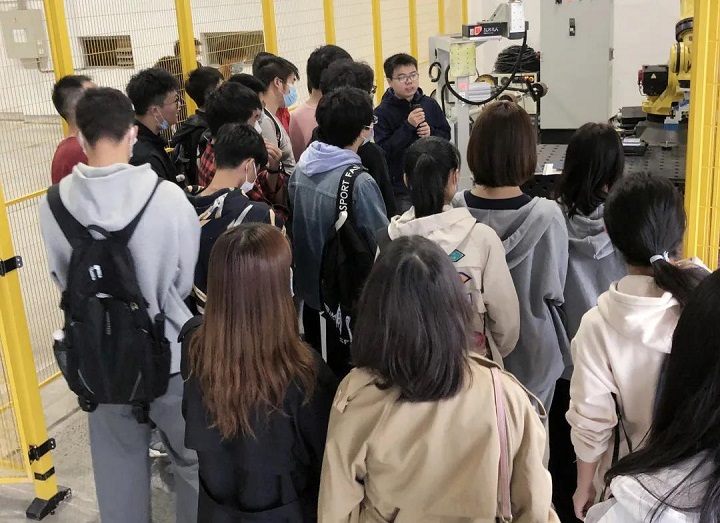 熱烈歡迎常熟理工師生一行蒞臨江蘇北人參觀交流 熱烈歡迎常熟理工師生一行蒞臨江蘇北人參觀交流
